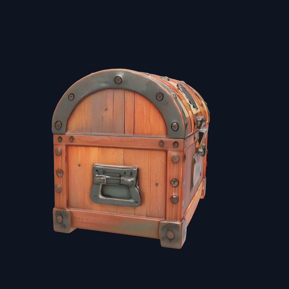 Medieval Treasure Chest Model Pack